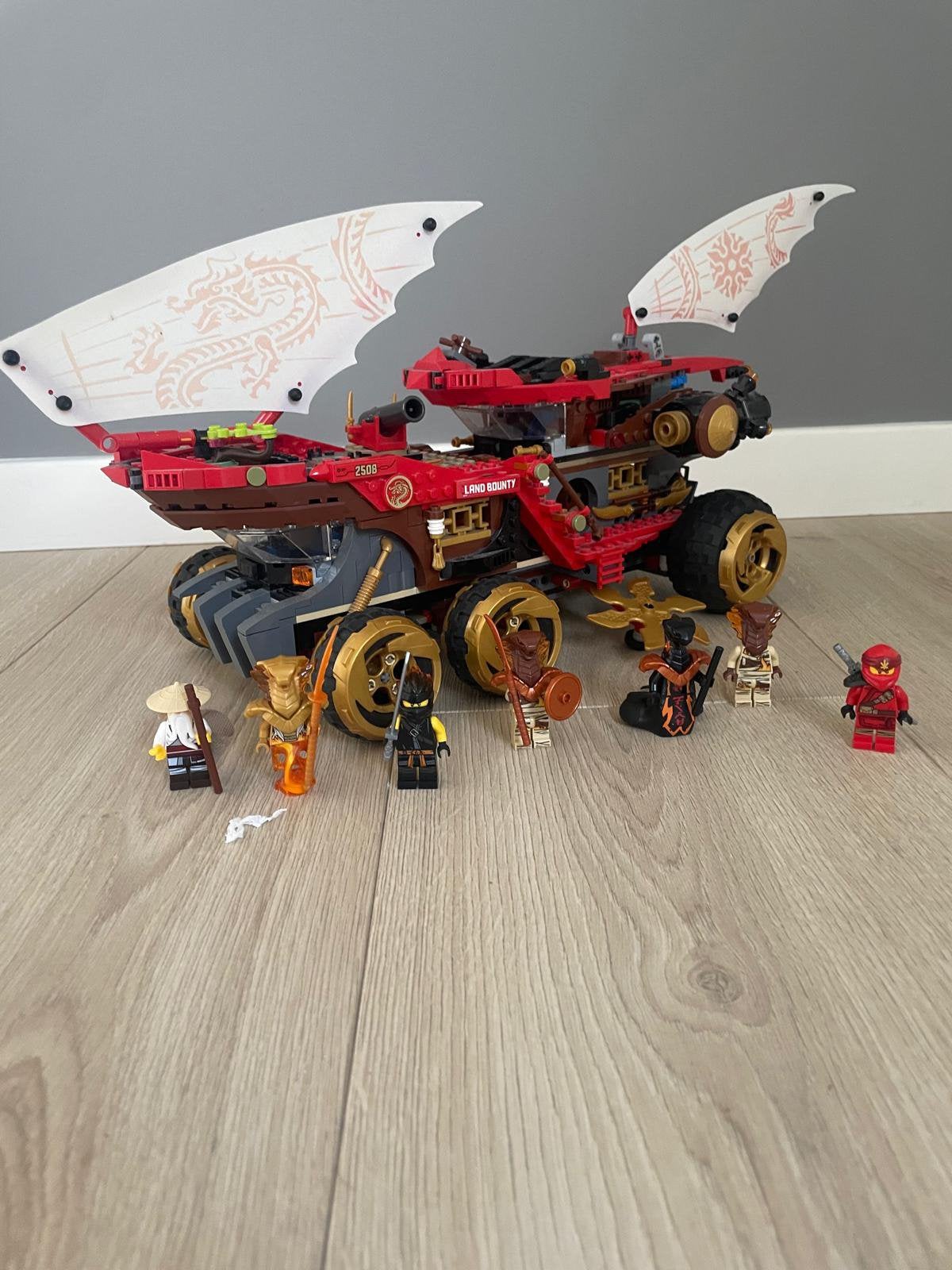 Lego Ninjago 70677 met gebruikershandleiding, Kinderen en Baby's, Lego, Ophalen of Verzenden, Zo goed als nieuw, Compleet