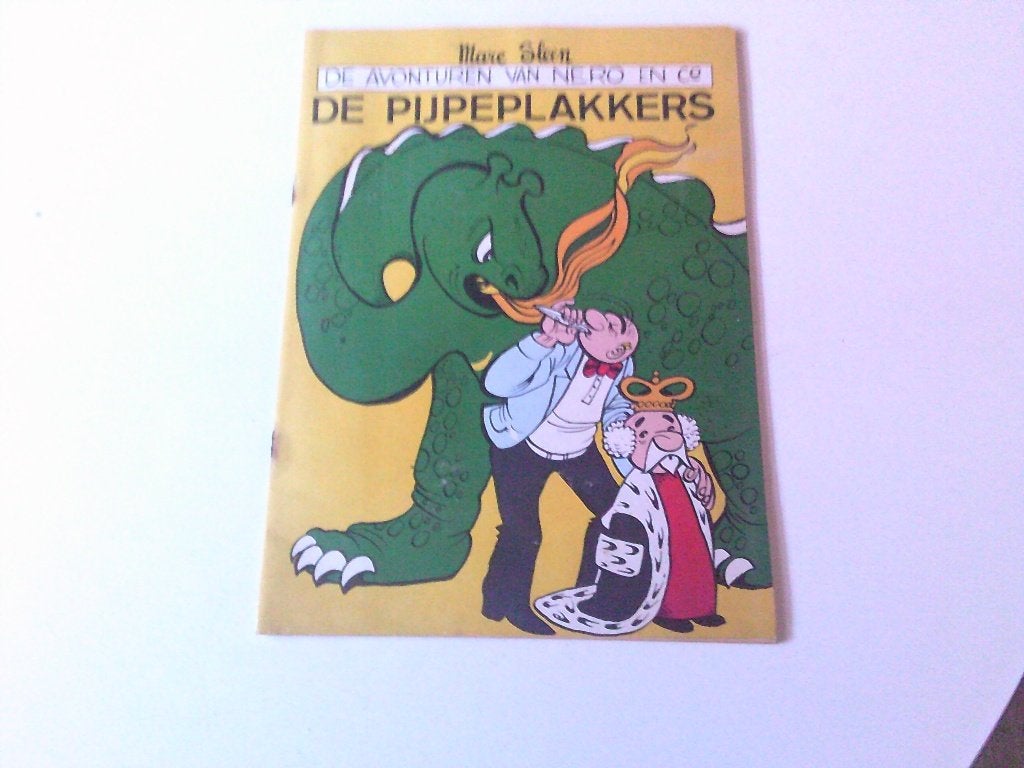 boek de pijpeplekkers marc sleen, Eén stripboek, Ophalen, Zo goed als nieuw, Marc sleen