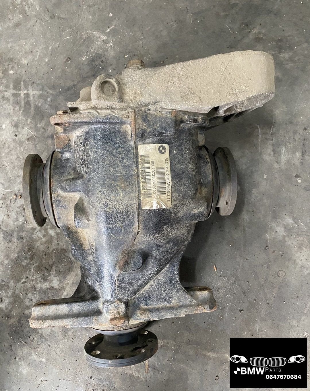 Differentieel BMW 3.38 E90 E91 E92 E81 E82 E87 E88 752431904, -, Origine de la pièce connue, Utilisé, -