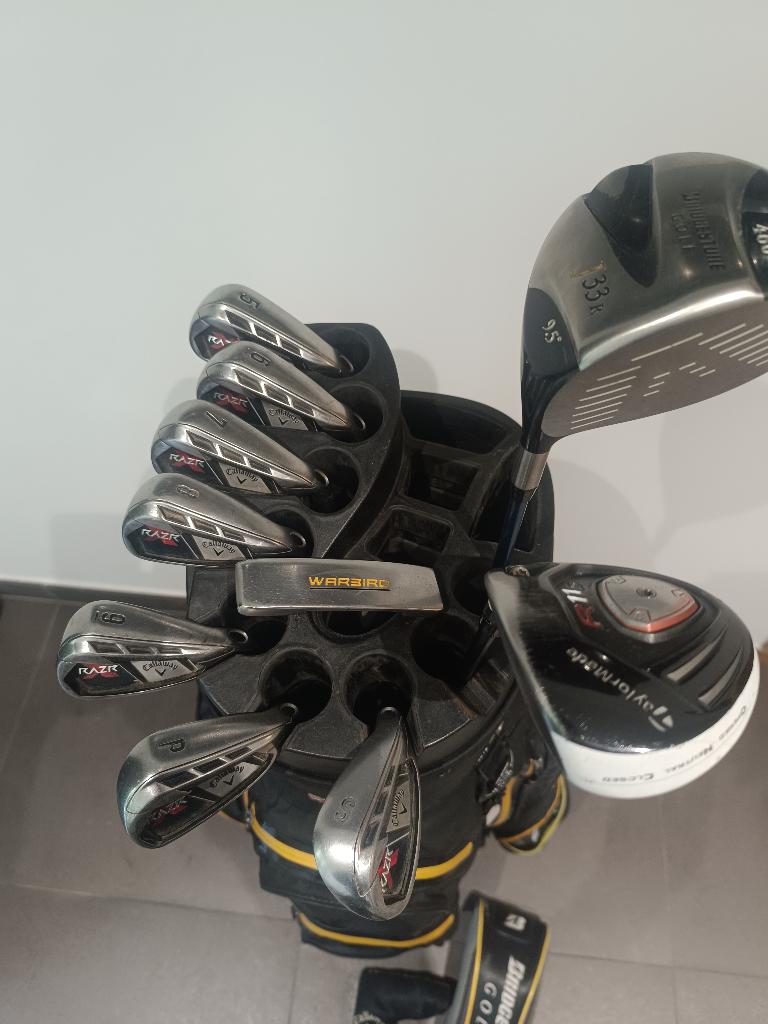Starterset Callaway mannen rechtshandig zeer compleet, Sport en Fitness, Golf, Ophalen, Gebruikt, Set, Callaway