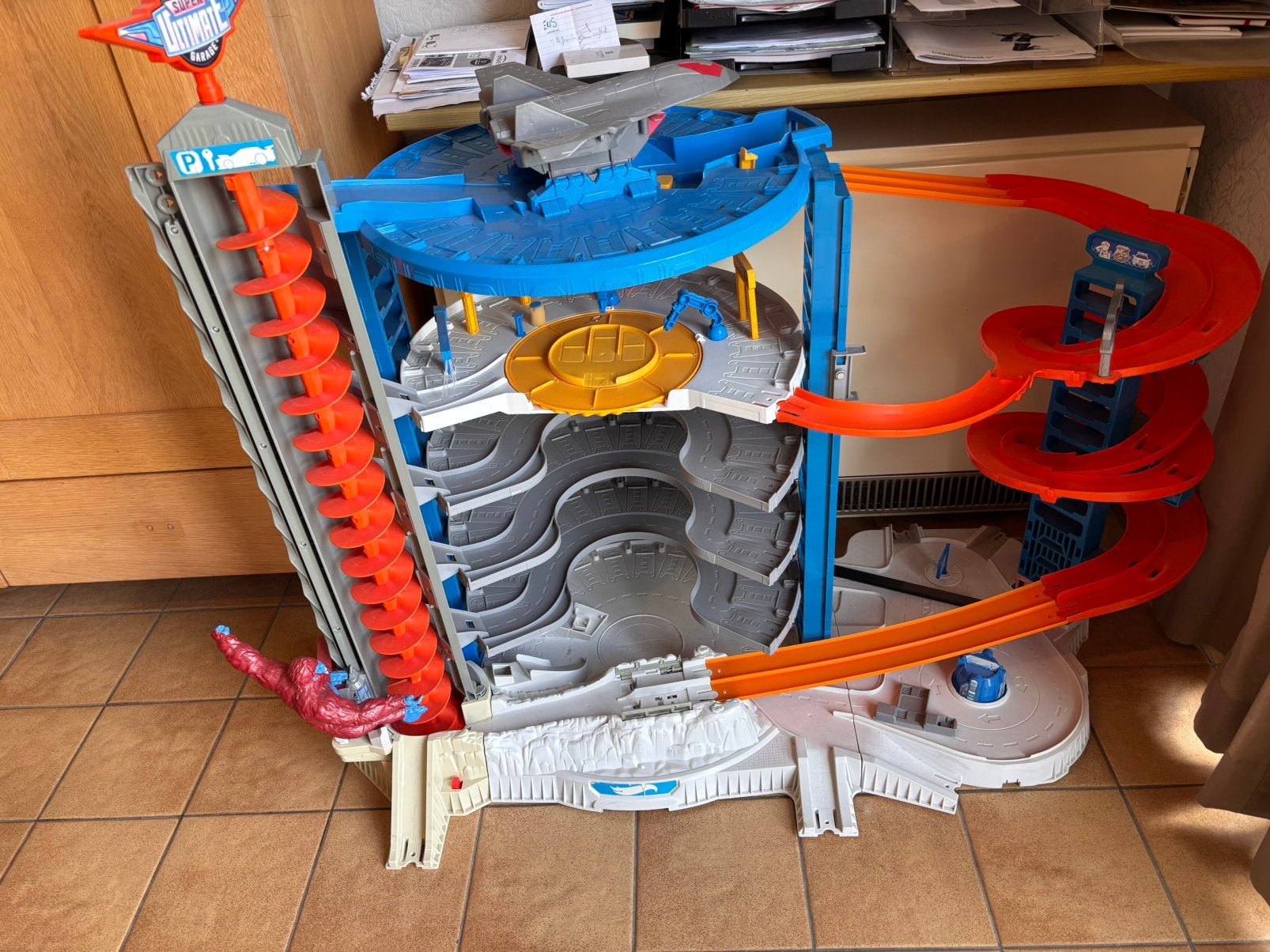 Hotwheels garage, Ophalen, Zo goed als nieuw