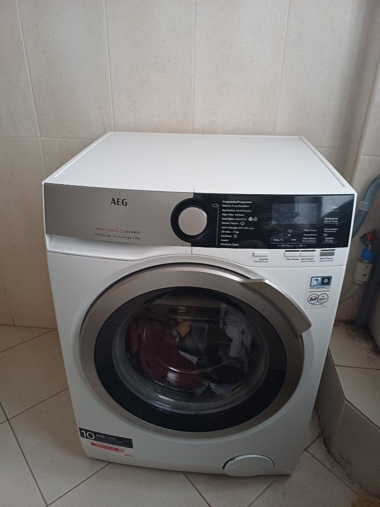Wasmachine, 6 tot 8 kg, Ophalen, Gebruikt, Voorlader