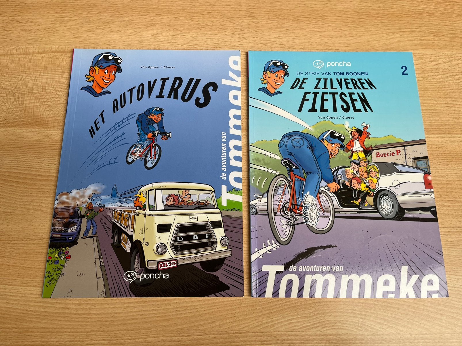 Twee strips ‘De avonturen van Tommeke’ nrs 1 en 2, Boeken, Ophalen, Zo goed als nieuw