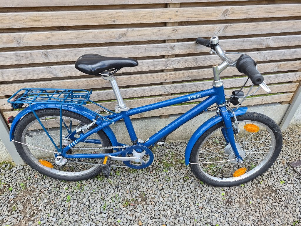 Decathlon kinderfiets 20inch met verlichting, Ophalen, 20 inch of meer, Velgrem, Zo goed als nieuw