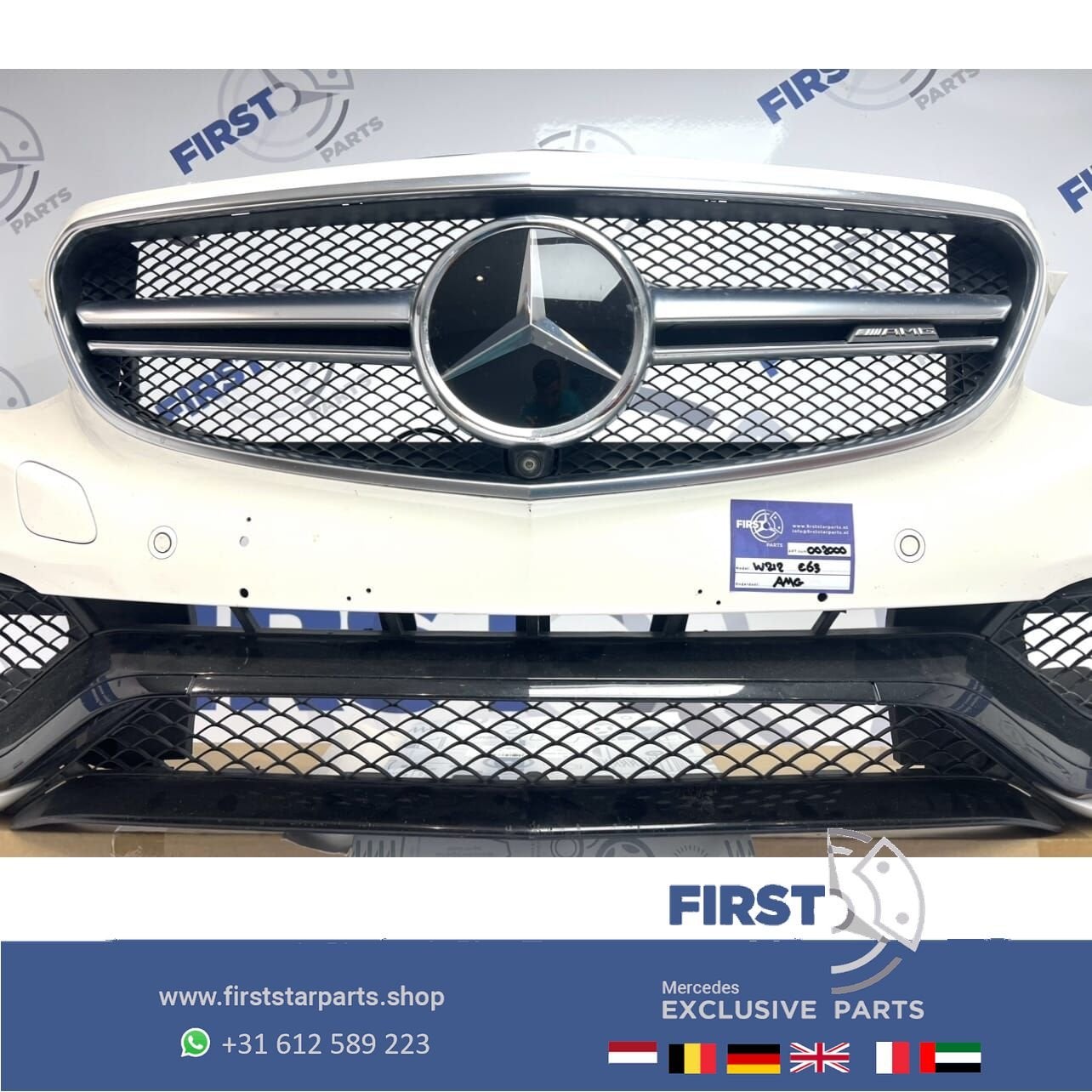W212 E63 BUMPER FACELIFT AMG Voorbumper COMPLEET Mercedes 20, Utilisé, -, Avant, -
