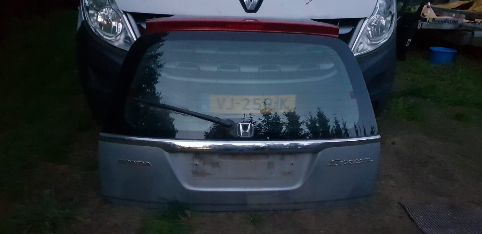 HONDA STREAM ACHTERKLEP BJ 2001, Arrière, -, Haillon arrière, Utilisé