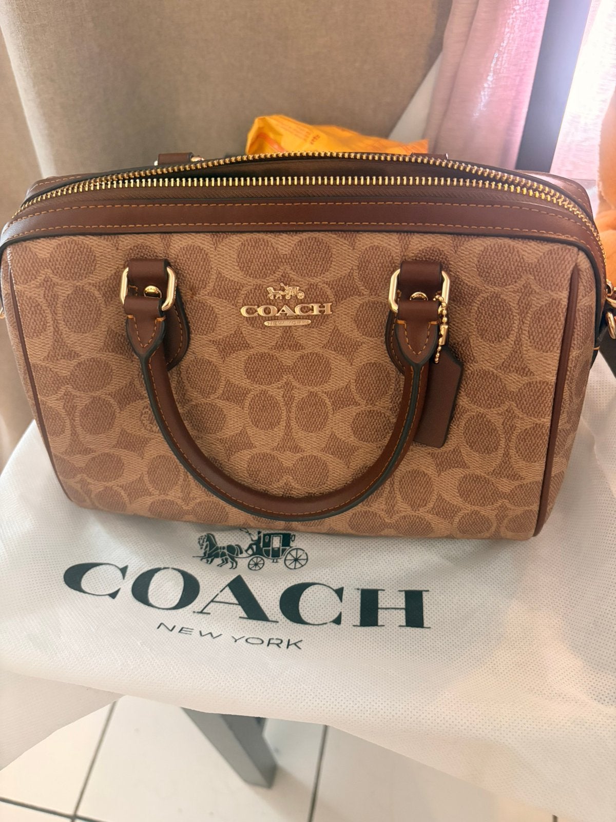 Sac coach Rowan, Enlèvement, Comme neuf