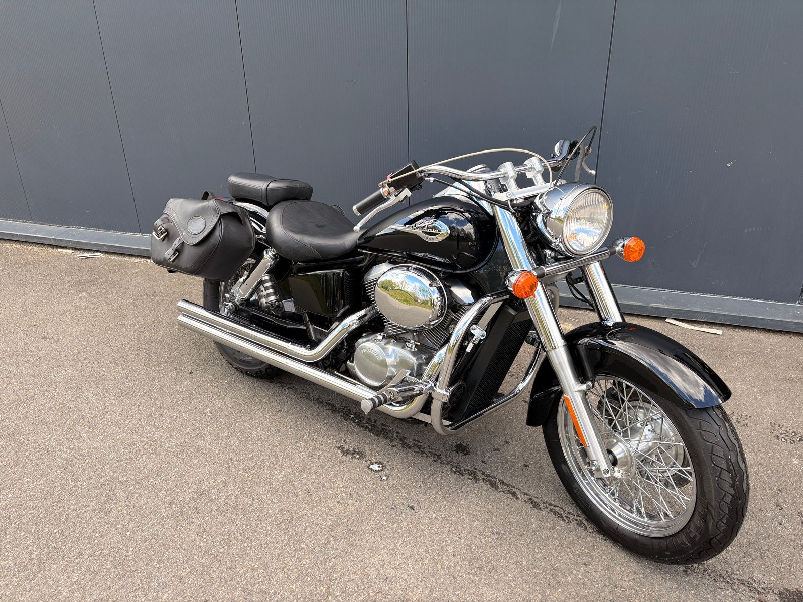 Honda Shadow 750, Motoren, 750 cc, 2 cilinders, Sportuitlaat, Occasion