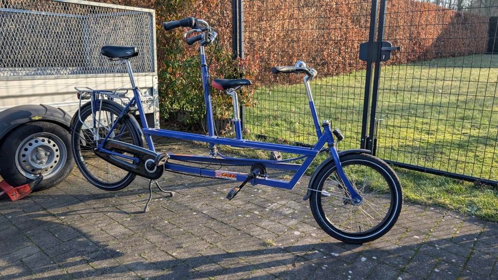 Kindertandem / onderwaterfiets, Ophalen