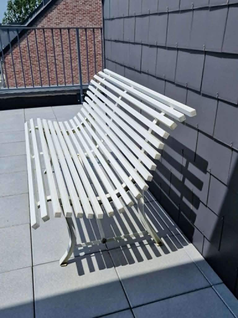 Banc pour extérieur, Enlèvement, Utilisé, Métal