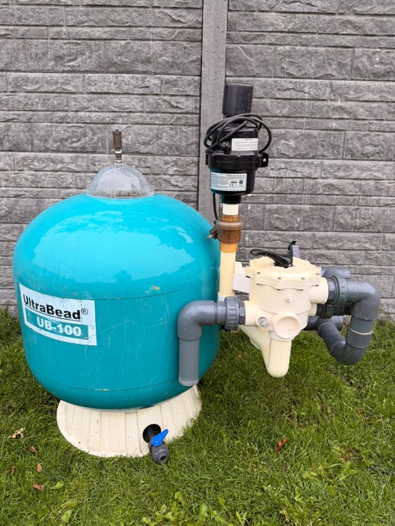 Ultrabead 100 vijver filter 60m3 of zwembad 120m3!!, Tuin en Terras, Ophalen of Verzenden, Gebruikt, Vijverfilter