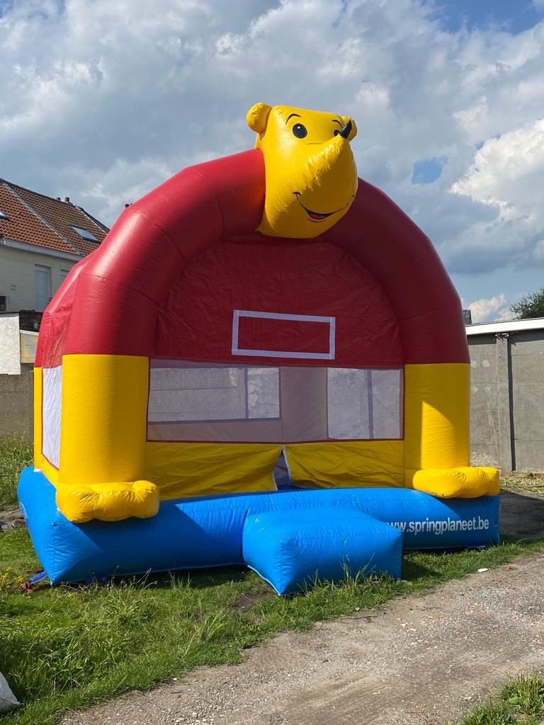 springkasteel te huur, Ophalen, Gebruikt