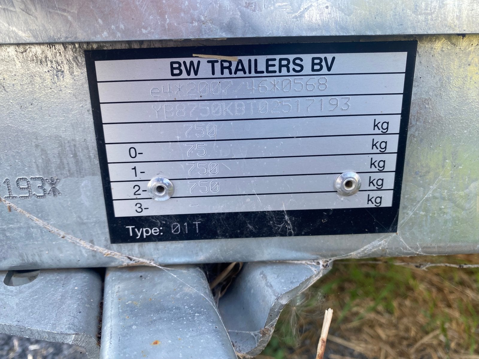 Trailer Traders Kipper 300x160 (Bj 2025) – 750kg Dubbelas, Ophalen, Zo goed als nieuw