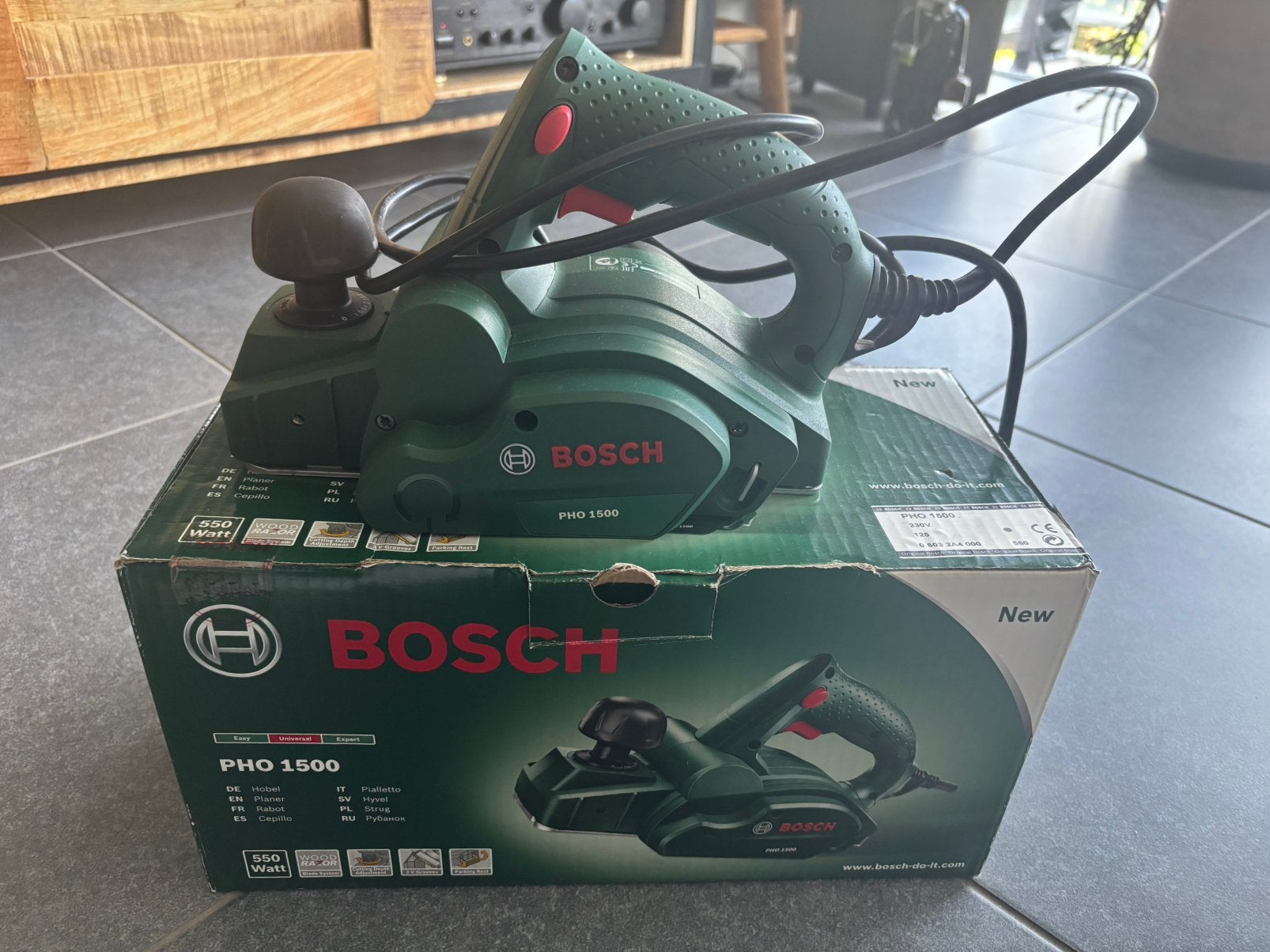 Bosch PHO 1500 schaafmachine, Ophalen, Zo goed als nieuw