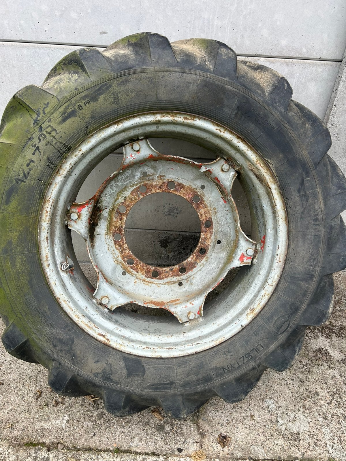 Voorwielen  deutz, Ophalen
