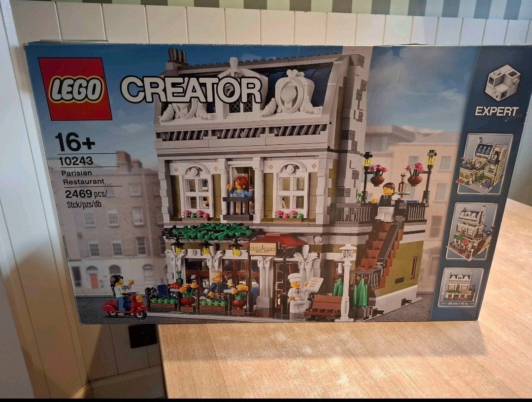 Lego parijs restaurant 10243, Kinderen en Baby's, Speelgoed | Duplo en Lego, Ophalen, Lego