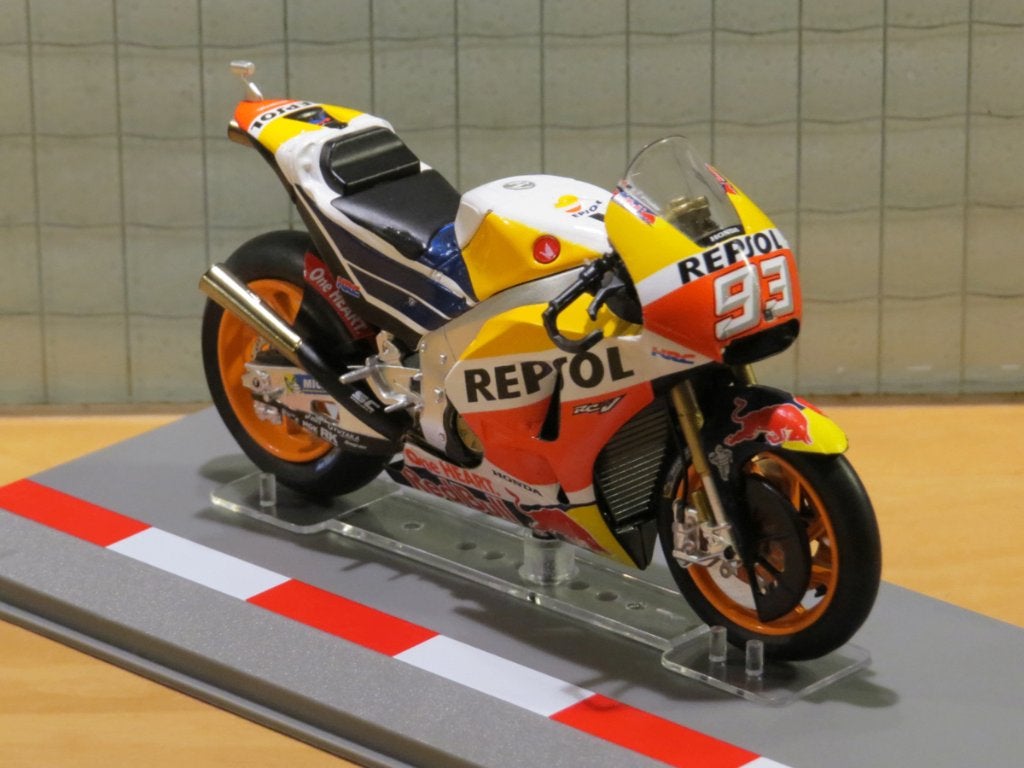 Marc Marquez Honda RC213V 2017 1:18 diecast, Hobby & Loisirs créatifs, Voitures miniatures | 1:18, Enlèvement ou Envoi, Neuf, Moteur
