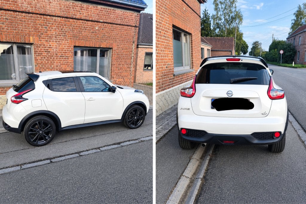 Nissan juke, Auto's, Voorwielaandrijving, Euro 5, Zwart, Wit