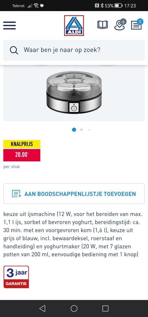 Yaourtière, Electroménager, Enlèvement, Neuf