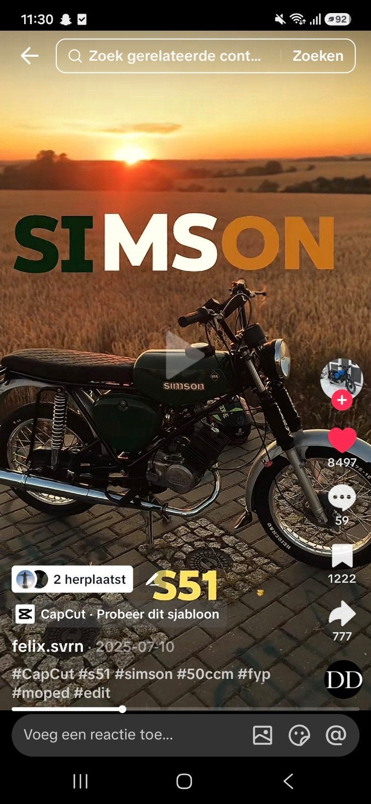 Simson s51 gezocht, Ophalen of Verzenden