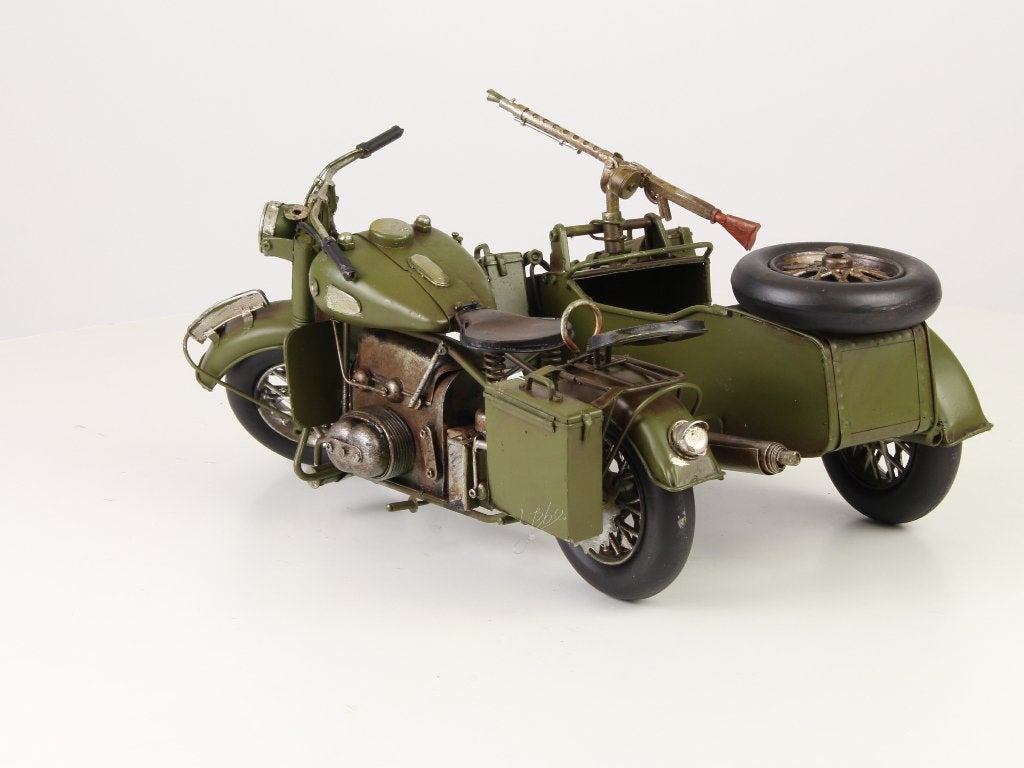 replica leger motor in metaal, Antiquités & Art, Curiosités & Brocante, Enlèvement