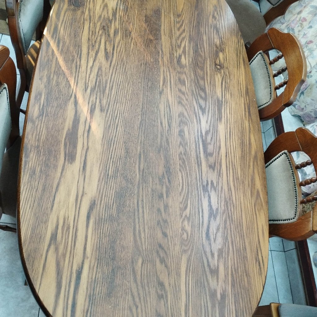 Massief eiken Tafel en stoelen, Enlèvement