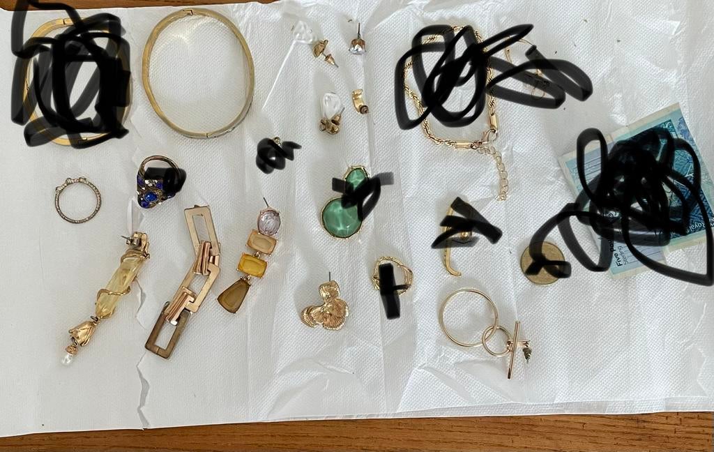 Lot de Bijoux, Enlèvement, Utilisé, Femme