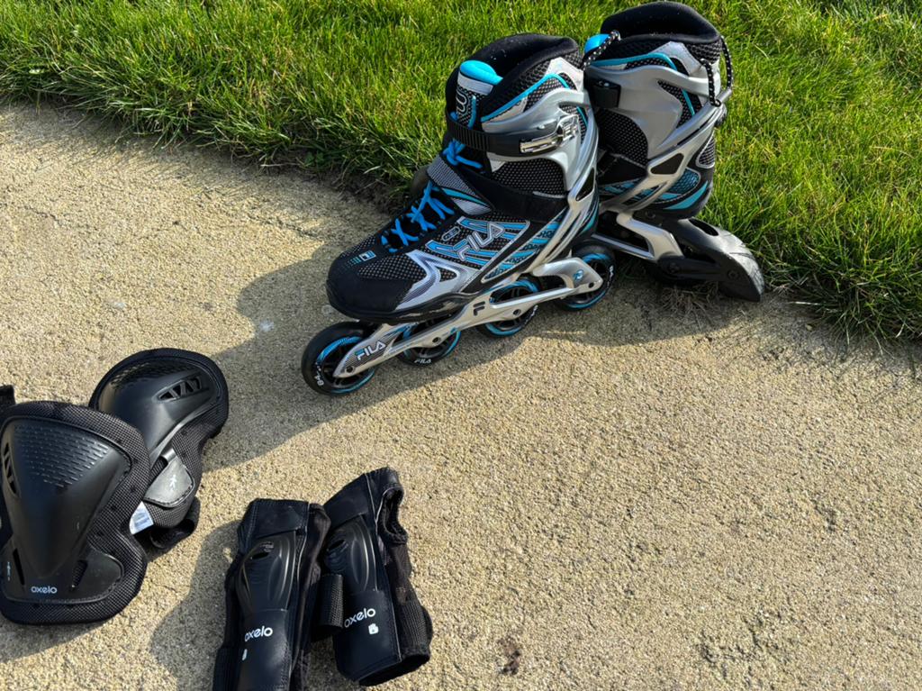 Inline skates maat 42 / Fila Legacy, Ophalen of Verzenden, Zo goed als nieuw