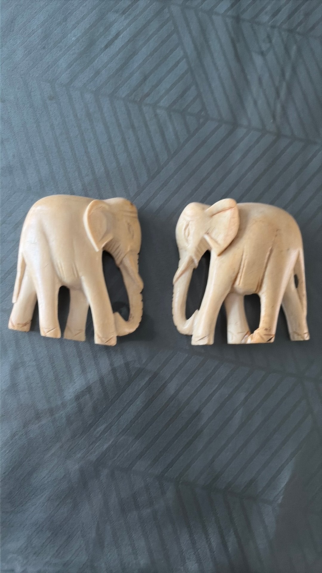 Beeldhouwwerken met olifantenfiguren, Antiek en Kunst, Overige onderwerpen, Weerbestendig, Art deco, Overige materialen