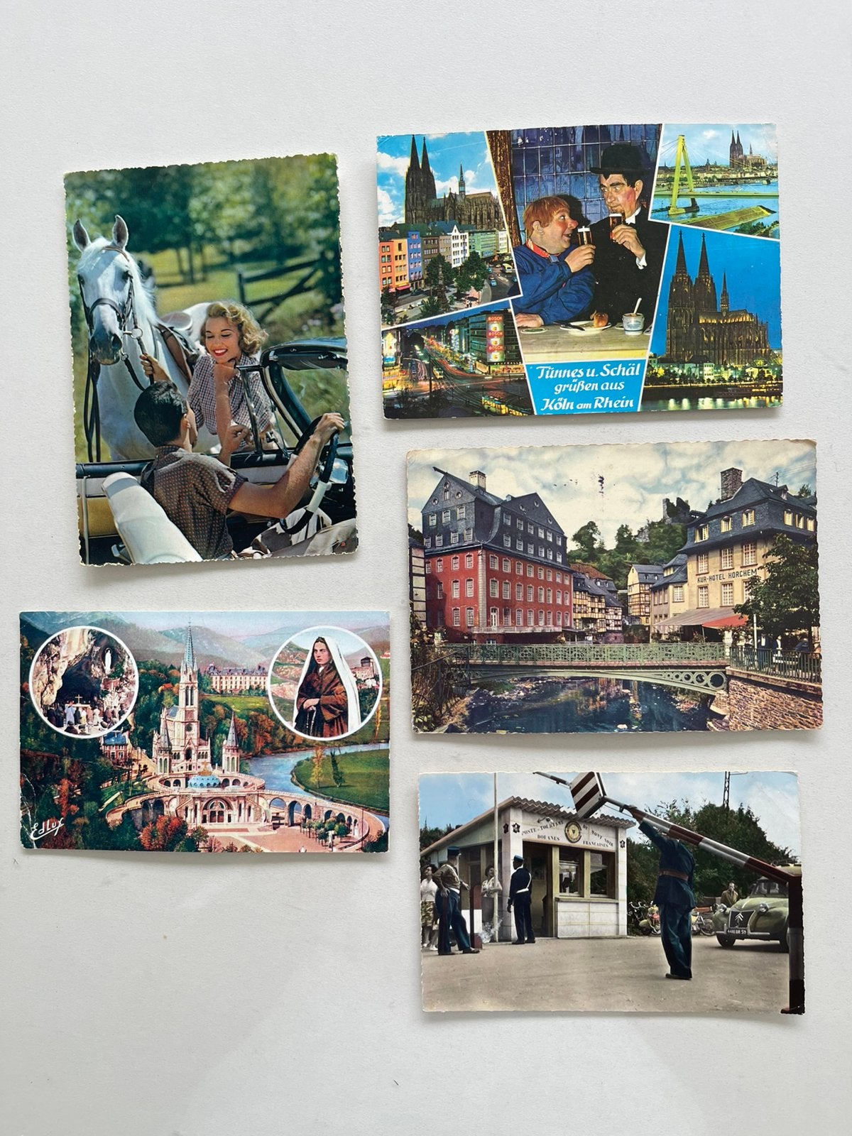 Unieke Zoldervondst: Set Vintage Postkaarten (1961-1962), Verzamelen, Ophalen of Verzenden