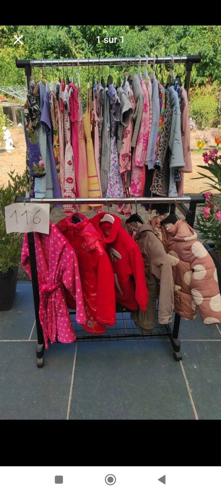vêtements fille taille 116, Ophalen, Meisje, Jas