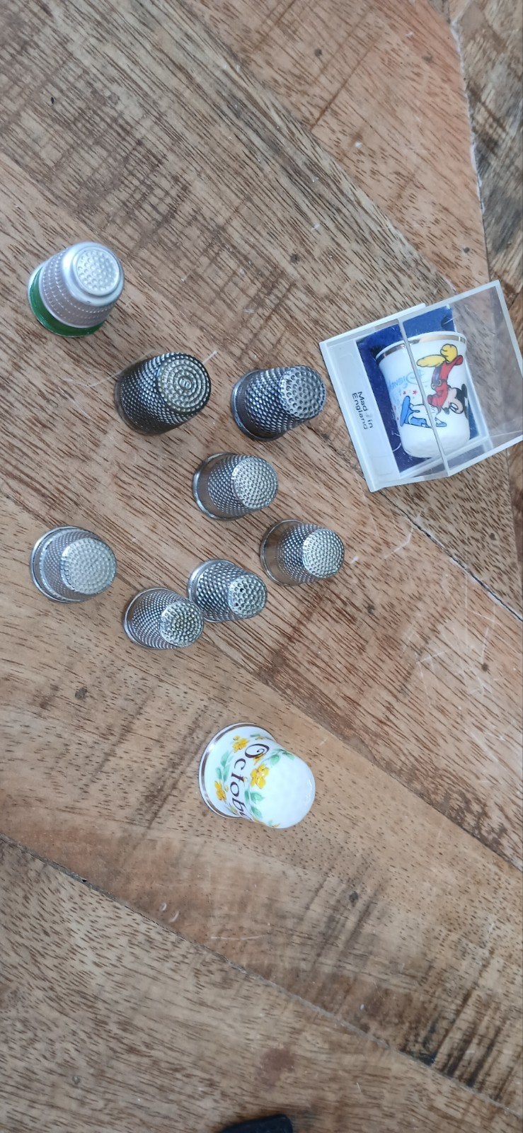 lot vingerhoedjes, Verzamelen, Ophalen of Verzenden