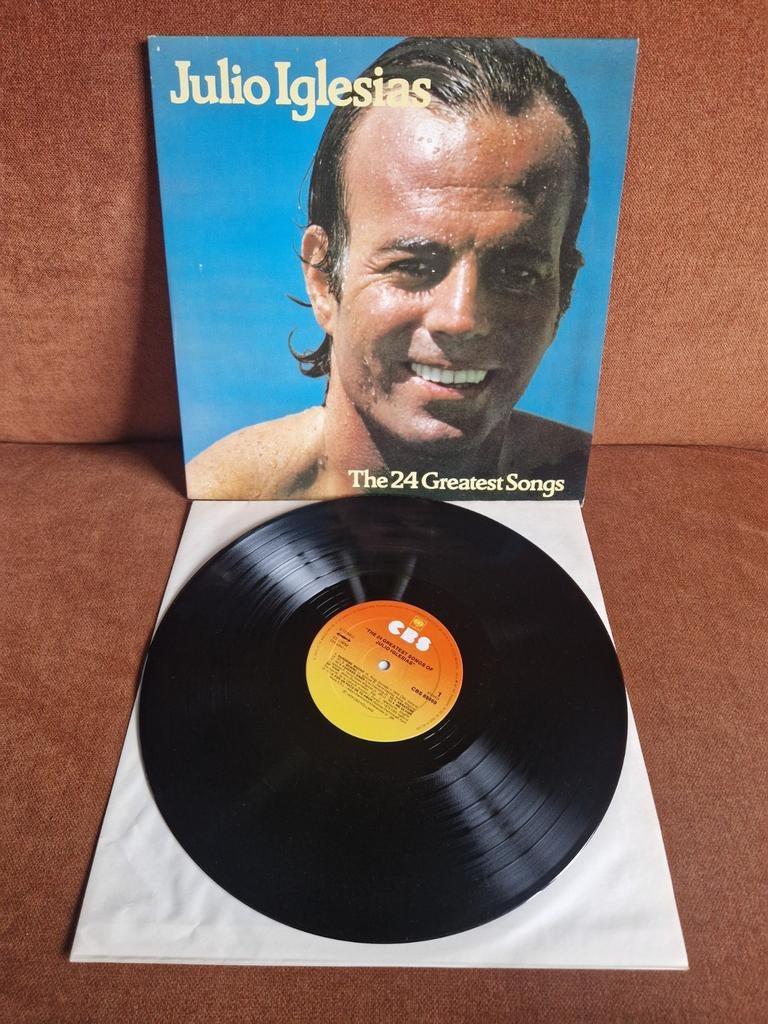 Julio Iglesias the 24 greatest songs 2 platen, Cd's en Dvd's, Vinyl | Pop, Ophalen of Verzenden