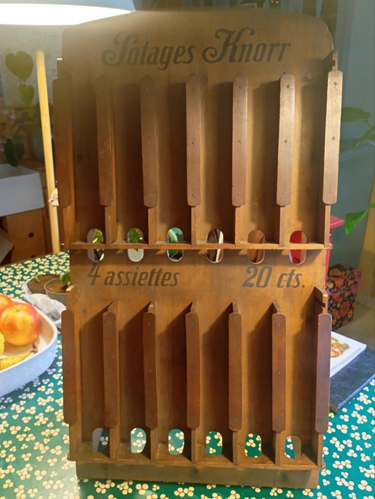 Vintage presentatierek/ display Knorr., Ophalen of Verzenden