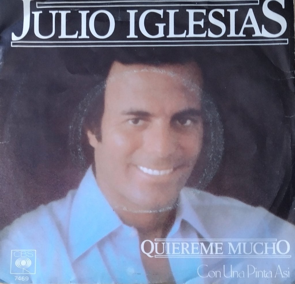 Julio Iglesias - Quiereme mucho, Cd's en Dvd's, 7 inch, Ophalen of Verzenden, Zo goed als nieuw, Overige typen