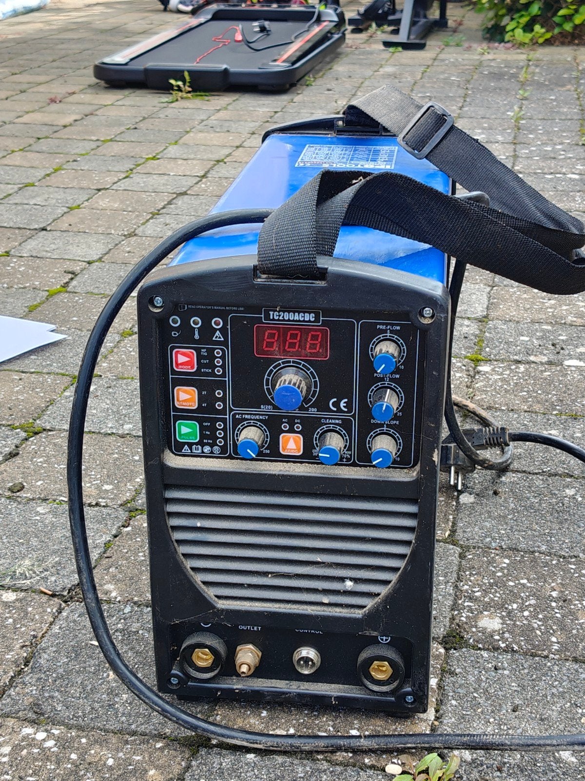 4-in-1 lasinverter + toebehoren, Ophalen