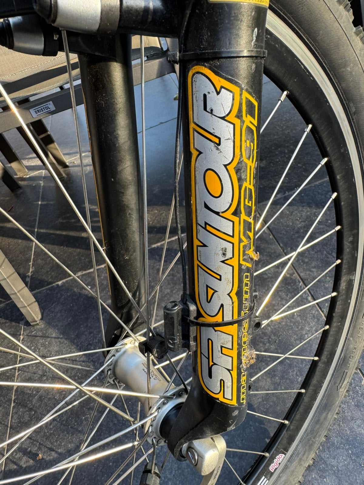 Voorvork mountainbike, Fietsen en Brommers, Ophalen, Gebruikt, Mountainbike, Voorvork