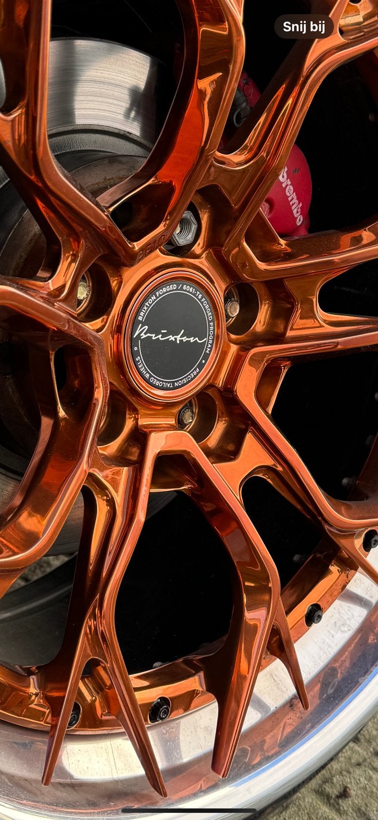 Brixton forged targa 18’, Véhicule de tourisme, 18 pouces, Enlèvement, Utilisé