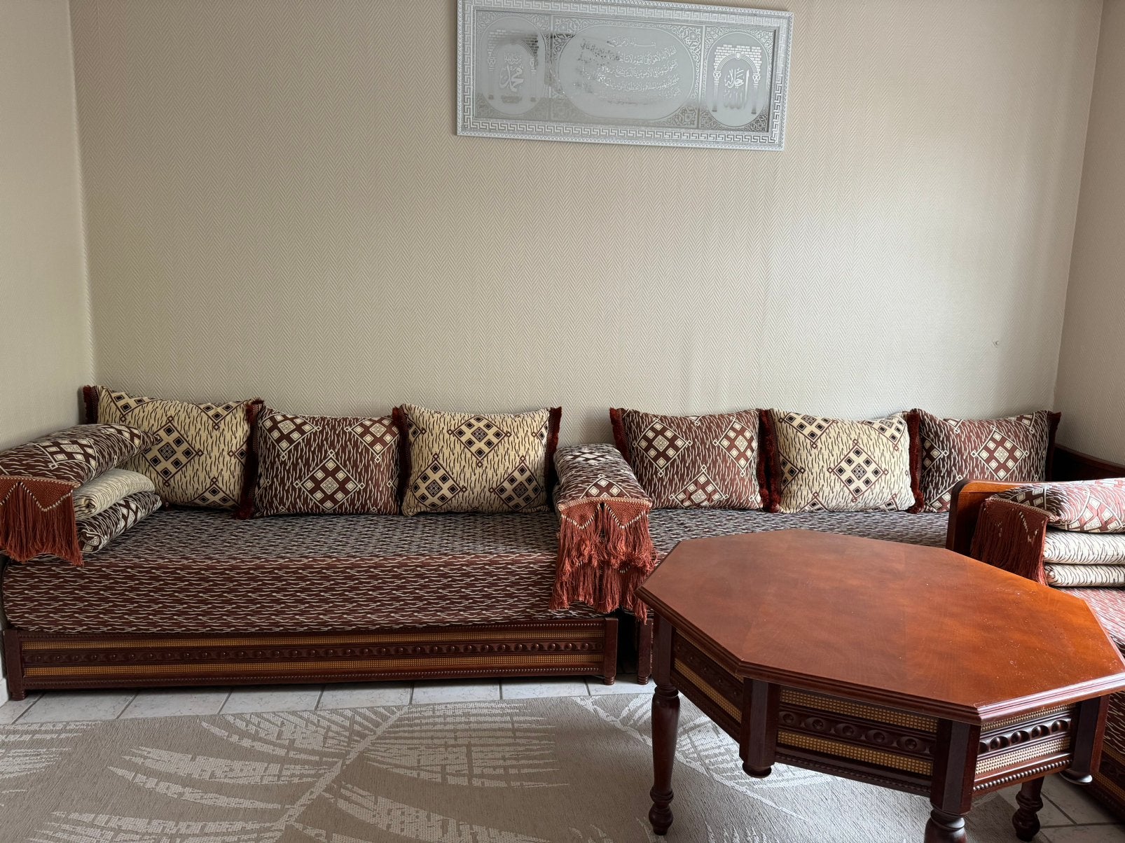 Salon marocain, Enlèvement, Utilisé, Bois