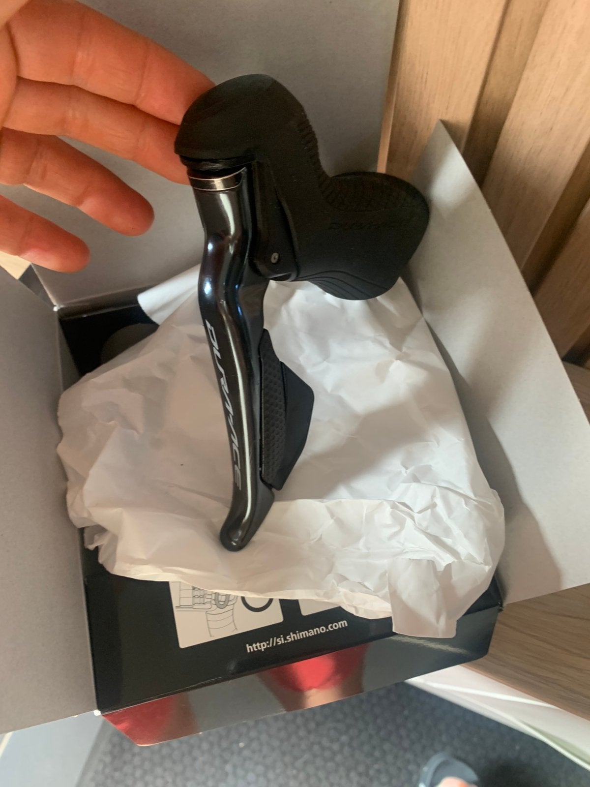 Dura Ace di2 remhendel links, Fietsen en Brommers, Remmen, Verzenden, Zo goed als nieuw, Racefiets