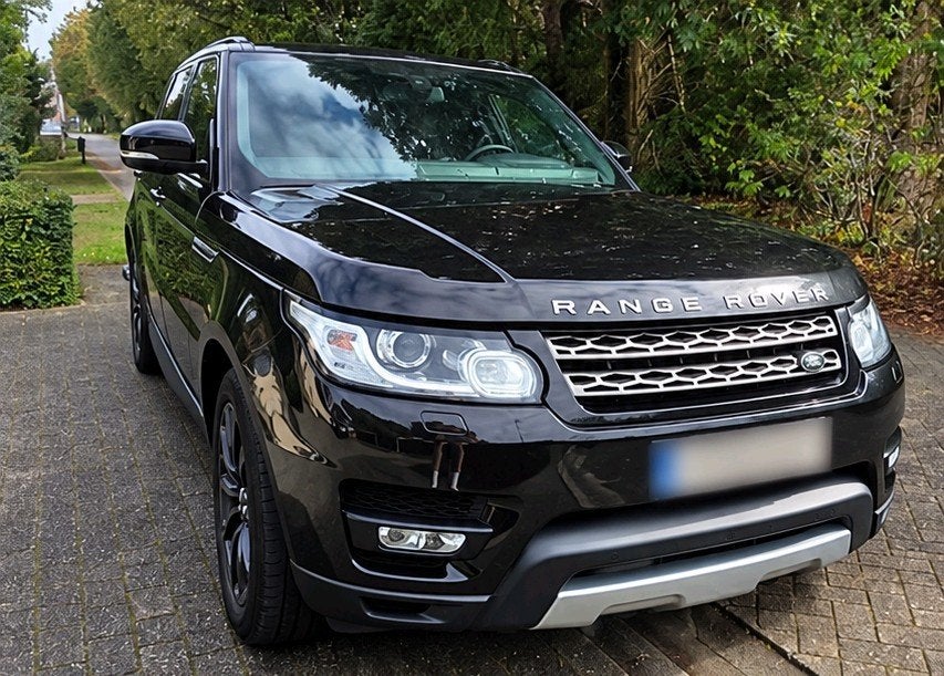 Range Rover Sport in mooie staat, Autos, Cuir, Achat, Euro 6, Noir