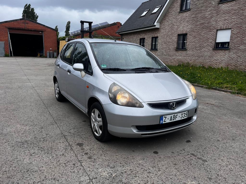 HONDA YAZZ 1.3 BENZINE VAN 2005 MET AIRCO, Autos, Honda, Argent ou Gris, Achat, Entreprise, Boîte manuelle