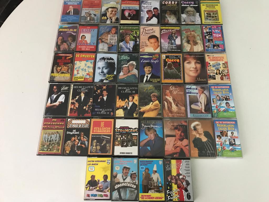 Muziekcassettes cassettebandjes cassettes Nederlandstalig, Cd's en Dvd's, Cassettebandjes, Ophalen of Verzenden, Gebruikt, Nederlandstalig