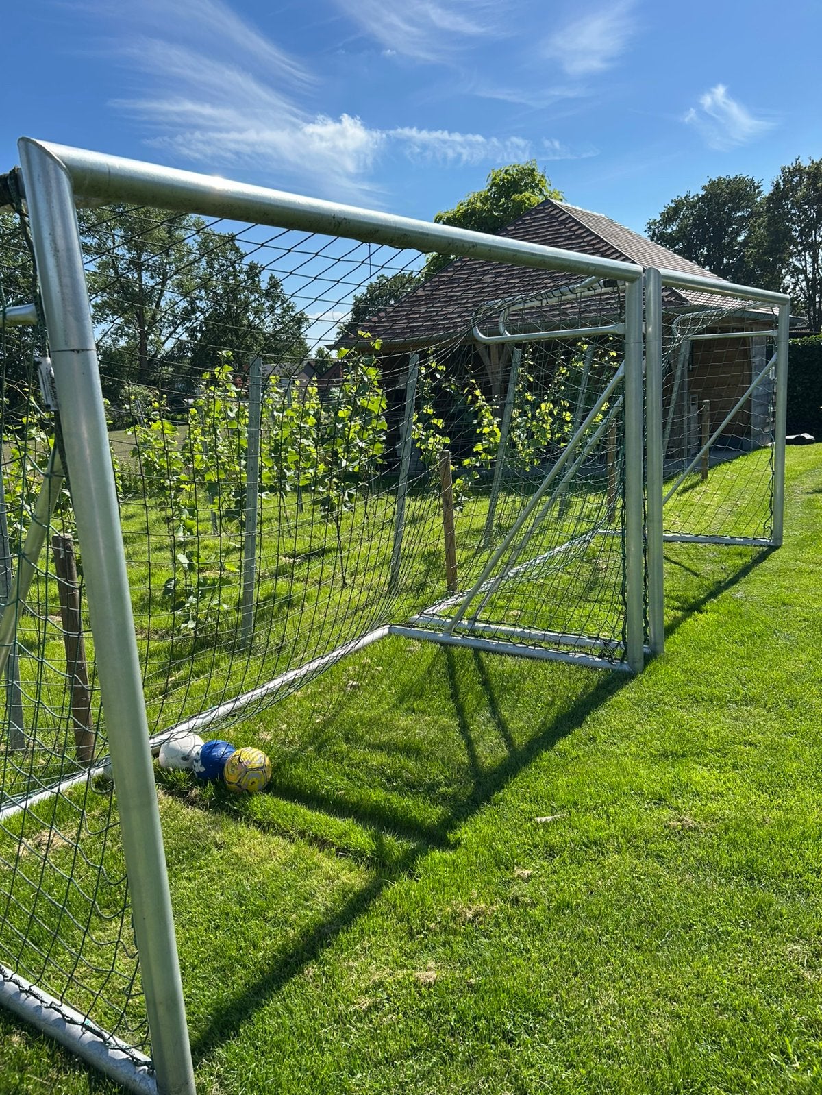 voetbal goal 3x2meter, Sport en Fitness, Ophalen, Zo goed als nieuw