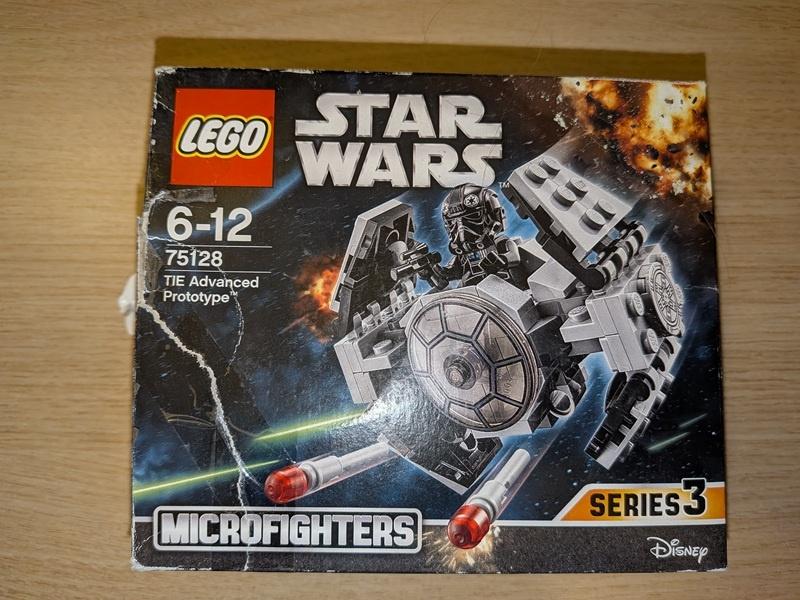 lego Star Wars - microfighters 75128 TIE Advanced Prototype, Ophalen, Gebruikt, Lego, Star Wars