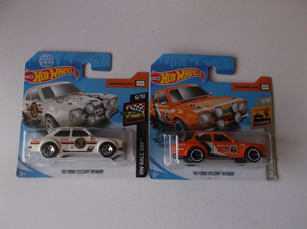Hotwheels Ford Escort RS 1600, Ophalen, Nieuw, Auto, Overige merken
