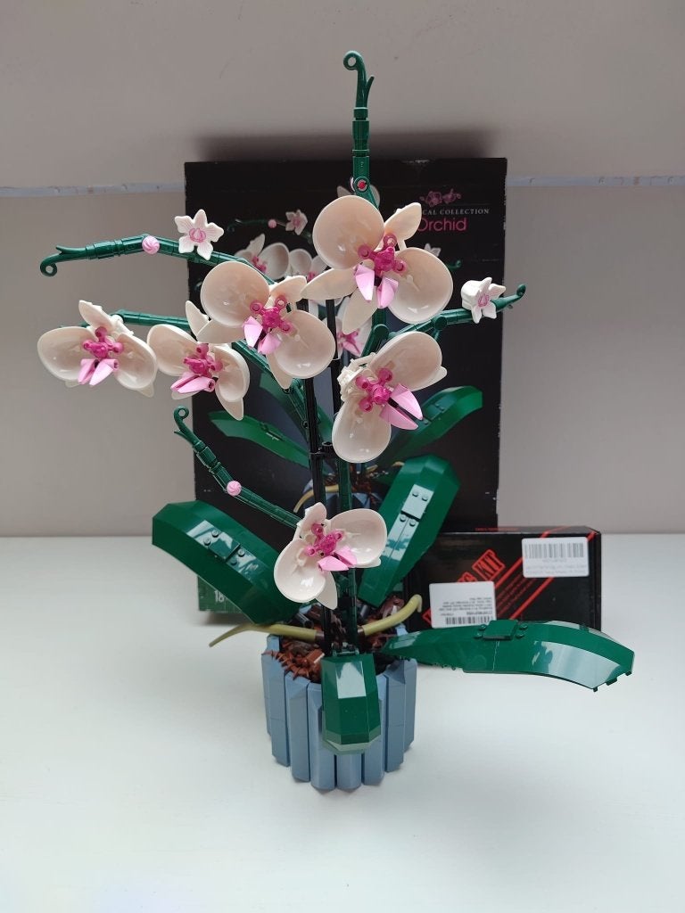 Nieuwe LEGO 10311 Botanische orchidee + compatibele LED-kit, Gebruikt, Compleet, Lego, Ophalen of Verzenden