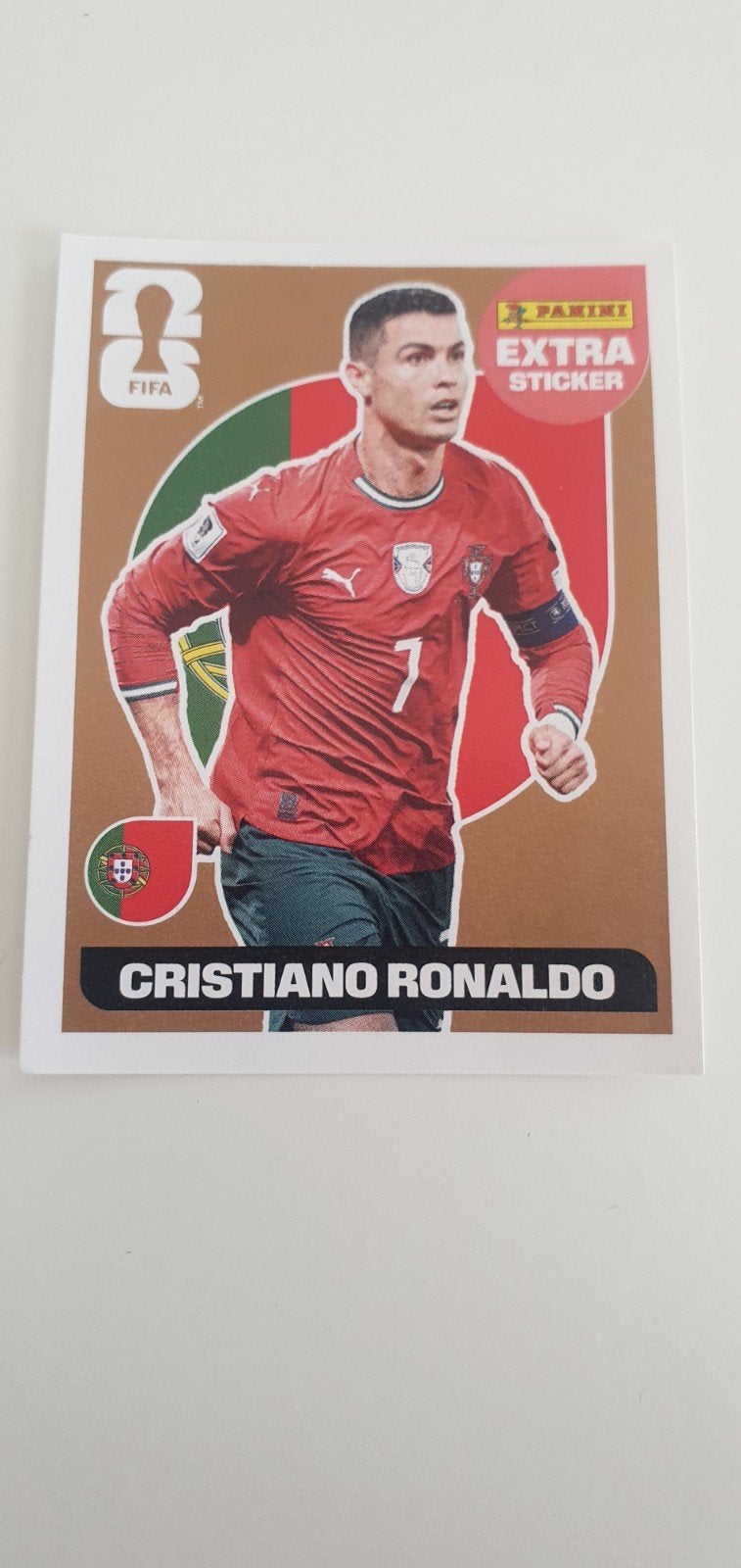 Panini Wereldbeker 2026 ESTRA RONALDO CARD, Ophalen of Verzenden