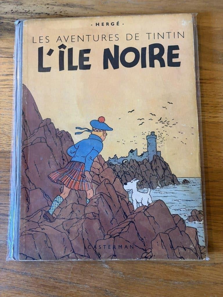 Kuifje, Líle noir, Boeken, Stripverhalen, Gelezen, Hergé (George Rémi), Eén stripboek, Ophalen of Verzenden