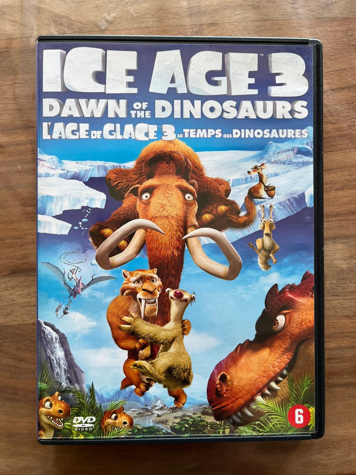 DVD Ice Age 3 - Dawn of the Dinosaurs, Bonusmateriaal, Animatie, Amerikaans, Nederlands